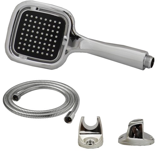 Soffione Doccia Nero 4500